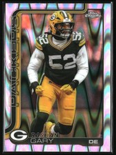 2025 Topps Chrome Football Rashan Gary RayWave 111