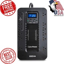CyberPower 850VA LCD UPS Battery Backup
