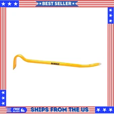 42in Wrecking Bar Heavy Duty Steel Pry Bar Nail Puller Tool with Tri Lobe Design