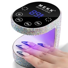 24W Cordless Mini UV LED Nail Lamp with Touch Control  Auto Sensor
