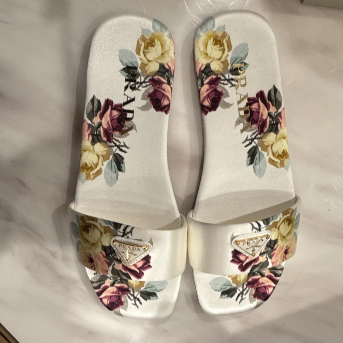 PRADA Casual Floral Sandals for Women for sale | eBay