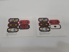 LEGO 8780 - KNIGHT'S KINGDOM - Citadel of Orlan 2 STICKER SHEETS You Get Both! — photo 1