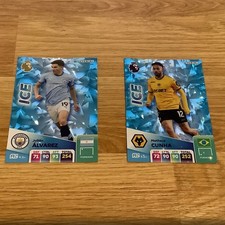 Panini Adrenalyn XL Premier League Ice Matheus Cuhna And Julian Alvarez