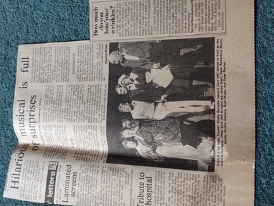 Sk278 Ephemera 1977 Bild Sheila Bernette Joyce Grant Peter Rutherford Madoc R