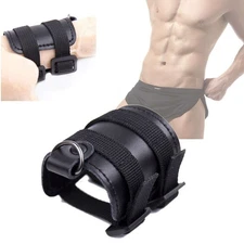 Mens Leather Penis Hanger Enlarger Straightening Lengthening DIY Weight