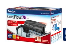 Aqueon QuietFlow LED PRO 75 Aquarium Power Filter up to 90 gallon