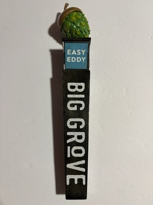 Big Grove Brewing Easy Eddy Iowa City Iowa Beer Tap Handle