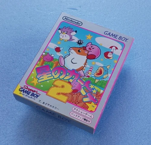 New ListingGame boy Kirby 2 Nintendo Japan GB gbc gameboy tested hoshi no kirby's jpn 1995