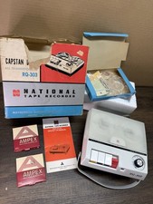 Rare Panasonic National Matsushita RQ-303 Tape Recorder 3  Reel 1965 Works 