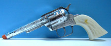 VINTAGE PONY BOY 10" WORKING TOY CAP GUN