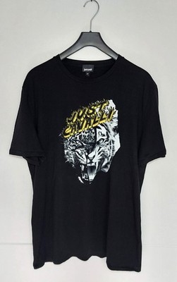 Just Cavalli Tiger Lion T-Shirt XL Designer Top Zustand