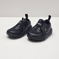 Nike Flex Runner 2 TDV Toddler Shoes Black/Pewter-Anthracite Size 5C DJ6039-001