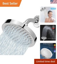 High Pressure Rain Shower Head - Luxury Modern Look - The Perfect Adjustable ...