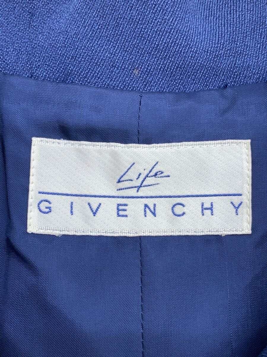 ALTRA GIVENCHY Altro Cappotto 9 Lana BLU Blu Tinta Unita Spalline