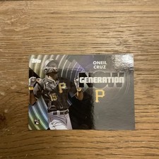 2022 Topps Series 2 Oneil Cruz RC /299 Black Generation Now Pirates 