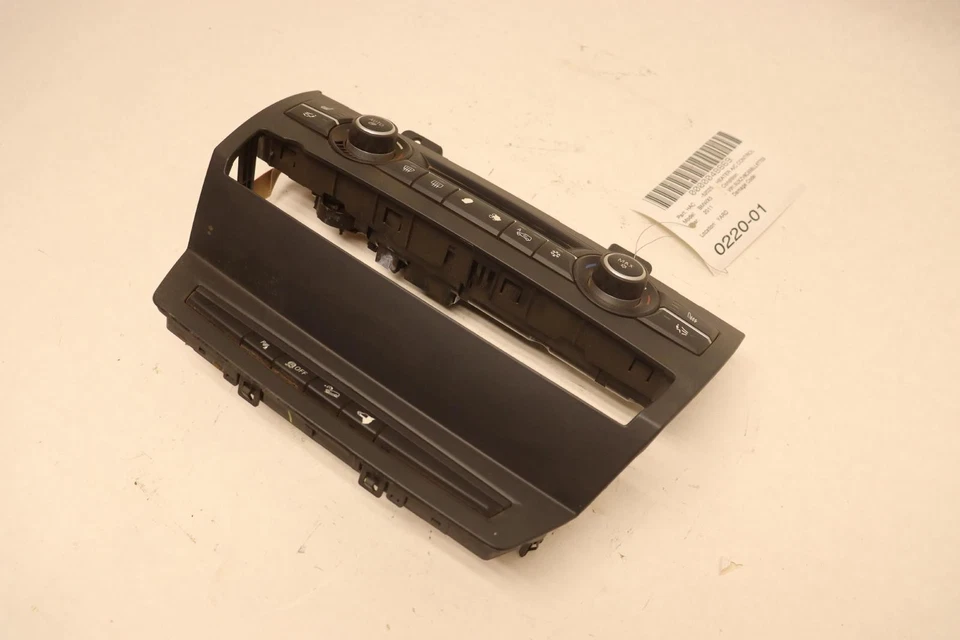 BMW X5 F15 2007-2013 AIRE ACONDICIONADO CALEFACCIÓN PANEL DE CONTROL DE TEMPERATURA OEM Foto 3 de 4
