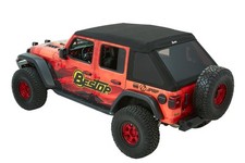 Bestop Trektop Ultra Slantback Soft Top Fits 2018-2026 Jeep Wrangler Jl 4dr