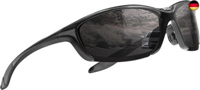 Sportech Sonnenbrille für Damen und Herren, polarisierter UV400-Schutz, leichter