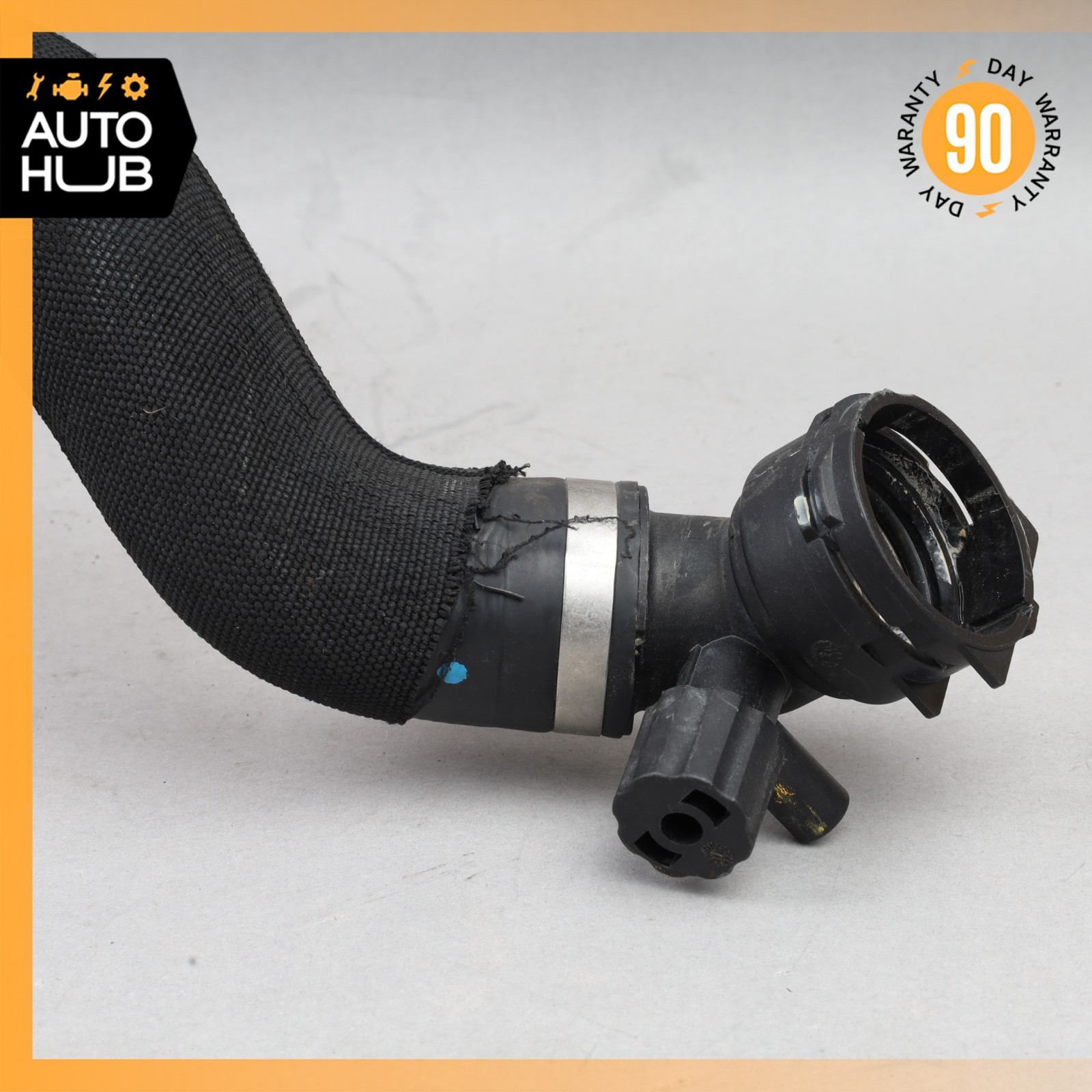 03-18 Bentley Continental Flying Spur 6.0L W12 Coolant Water Hose Tube Pipe OEM