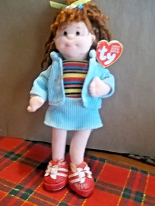 Ty Beanie Boppers Pretty Penelope 8" Plush Stuffed Doll