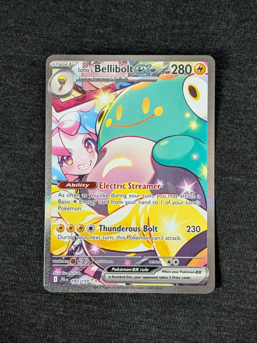 Iono's Bellibolt Ex Pokémon TCG Cards for sale | eBay
