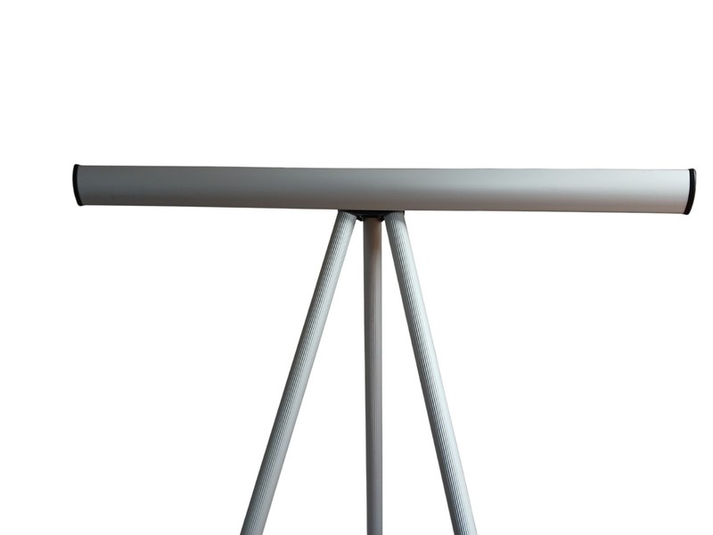 Staples Dual-Purpose Easel Adjustable Height 37"-69" Supports Up To 30lbs Silver