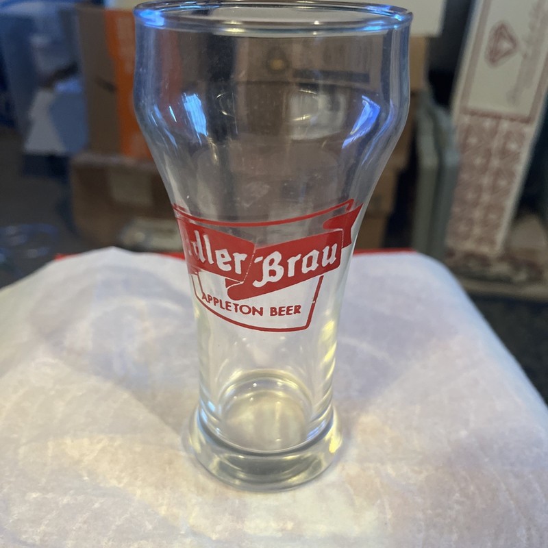 ADLER BRAU 5" BEER GLASS