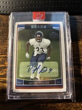 2006 Topps Chrome #252 Devin Hester Rookie RC Auto -  Chicago Bears