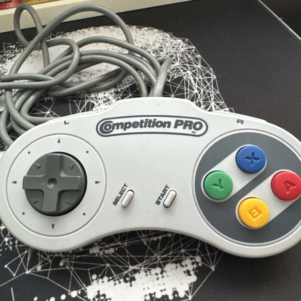 Nintendo SNES Pro Honey Bee SF-6 Gamepad Controller Competition Pro-Mint - - Image 2 of 2
