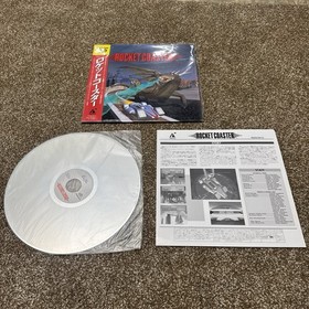 Lot Of 2 Laser Active Laserdisc Mega LD ROM Games Rocket Coaster + I Will 