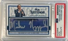 Mike Krzyzewski Duke Coach Signed Auto Custom Cut #'d 1/1 Trading Card PSA/DNA