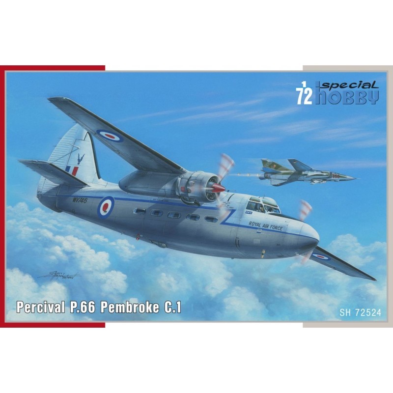 Maquette d'avion à construire Percival Pembroke C.1 1/72