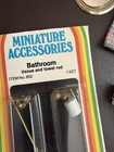 dollhouse miniatures 1:12 Bathroom Accessories Lot — photo 3