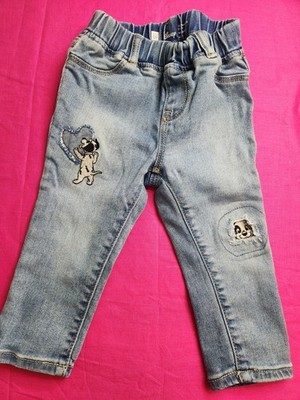 Disney Baby Gap Denim 101 Dalmations  18-24 month old toddler Jean Leggings