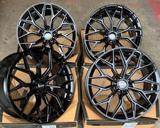 19" Black CR7 Alloy Wheels Fits Volvo C30 C70 S40 S60 S70 XC40 XC60 XC90 5x108