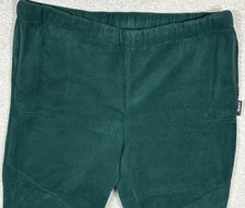 Vintage Eastern Mountain Sports Fleece Pants Mens Extra Large Green USA Made 90s