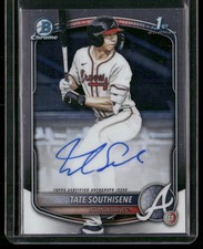 2025 Bowman Draft #CPA-TS Tate Southisene Chrome Prospect Autographs