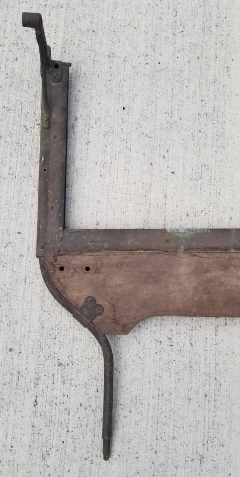 RARO 1906 Quadro de Pára-brisa de Latão Sprague Umbrella Co 1900-1910 1905 1908 - Imagem 2 de 4