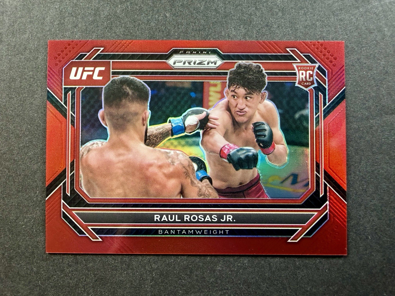 2023 Panini Prizm UFC Raul Rosas Jr #8 RC Rookie Red Prizm /199