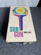 Vintage Sylvania Sun Gun Movie Light SG-1 Handheld Video Camera Lamp 120V