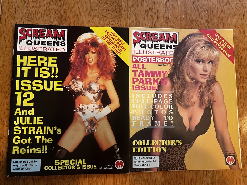 Scream Queens Illustrated #12 and Posterbook