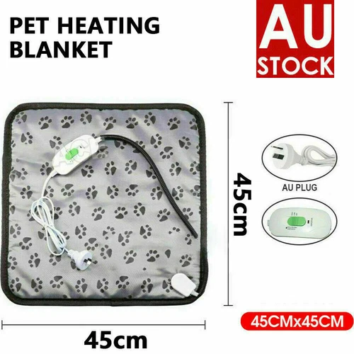 Waterproof Electric Pet Heat Pad Heated Heating Mat Blanket Dog Cat Bunny Bed AU - Picture 12 of 27