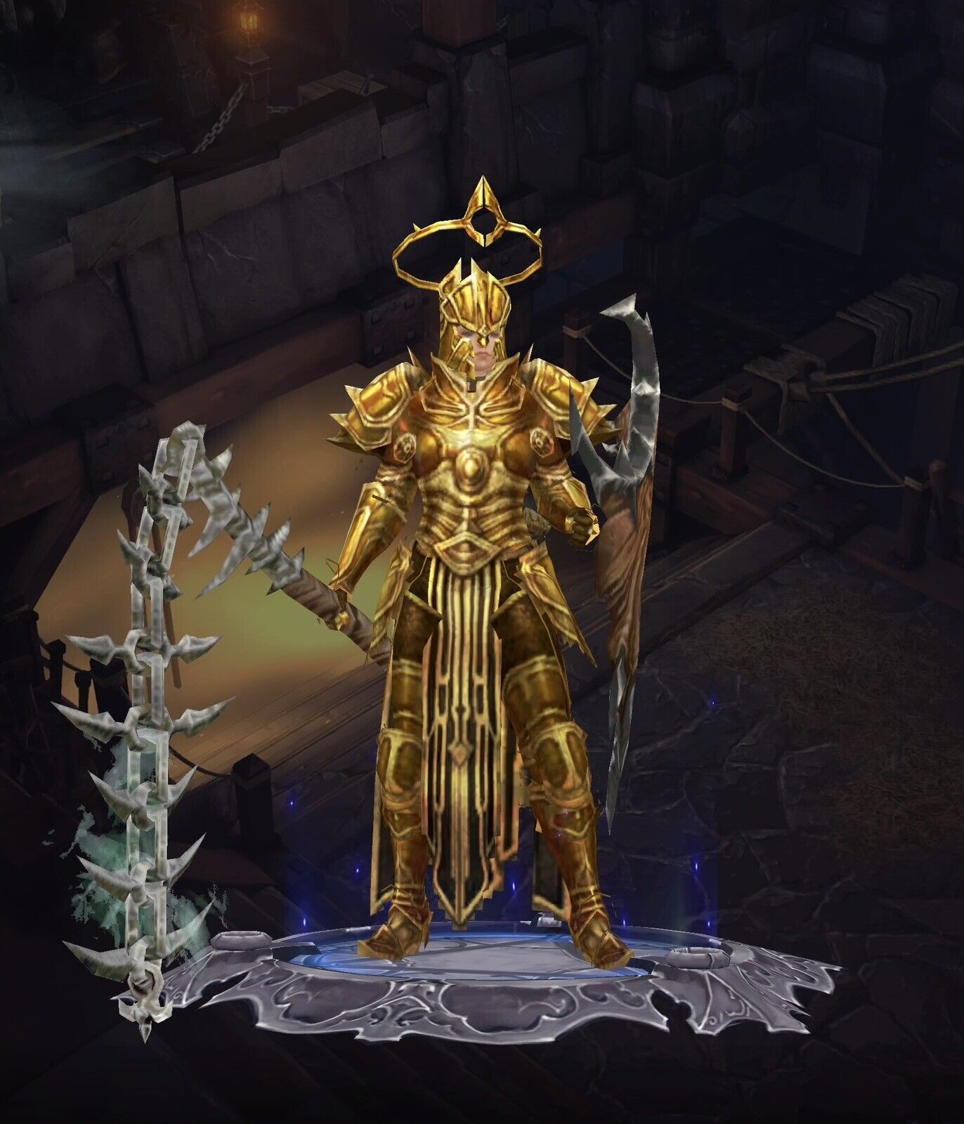 Diablo 3 RoS PS4/PS5 Softcore Primal Ancient Modded Crusader Set Aegis Of  Valor