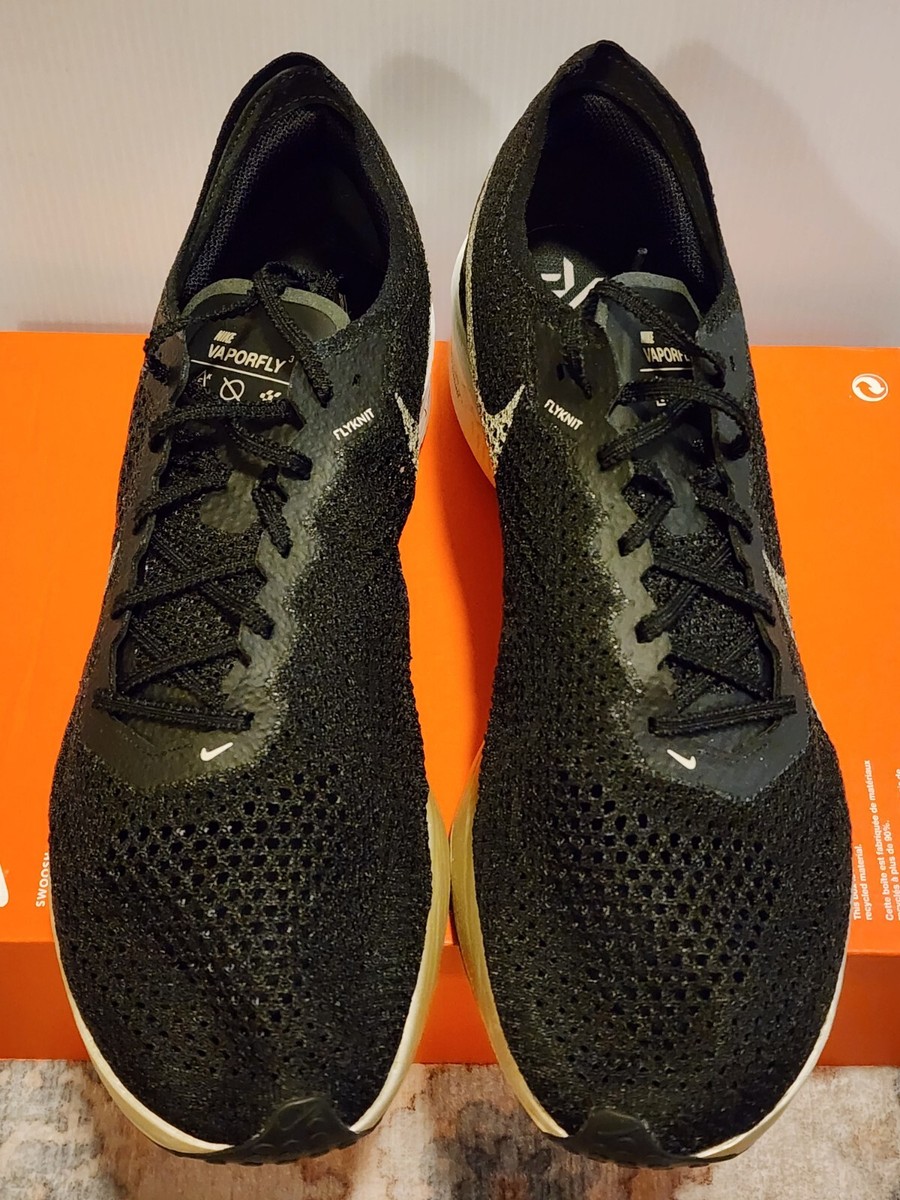 Nike ZoomX VaporFly Next% 3 Men\'s Size 7.5/ Women\'s 9 Black Gold DV4129-001 Nike ZoomX VaporFly Next% 3 Black Metallic Gold DV4129-001  main image 4