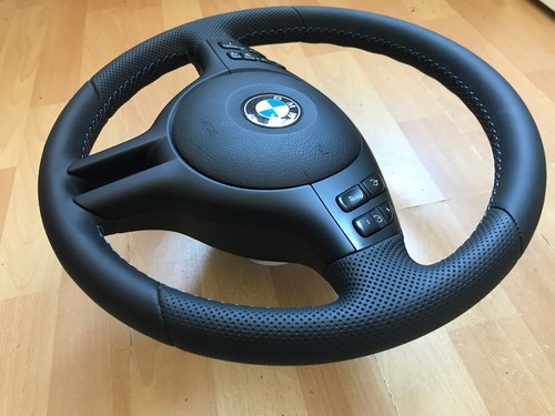 Original SPORT Lederlenkrad Lenkrad BMW E38 E39 E46 E53 Neu Leder OHNE TAUSCH - Bild 4 von 18