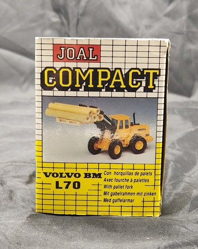 Joal Volvo BM L70 carrello elevatore con pallet scala 1/50 veicolo da costruzione pressofuso - Foto 2 di 6