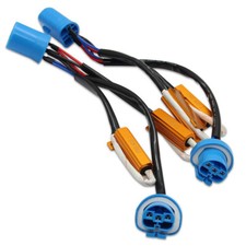 Led Resistor Kit 9007 Relay Harness Adapter Anti Flicker Error Decoder Canceller