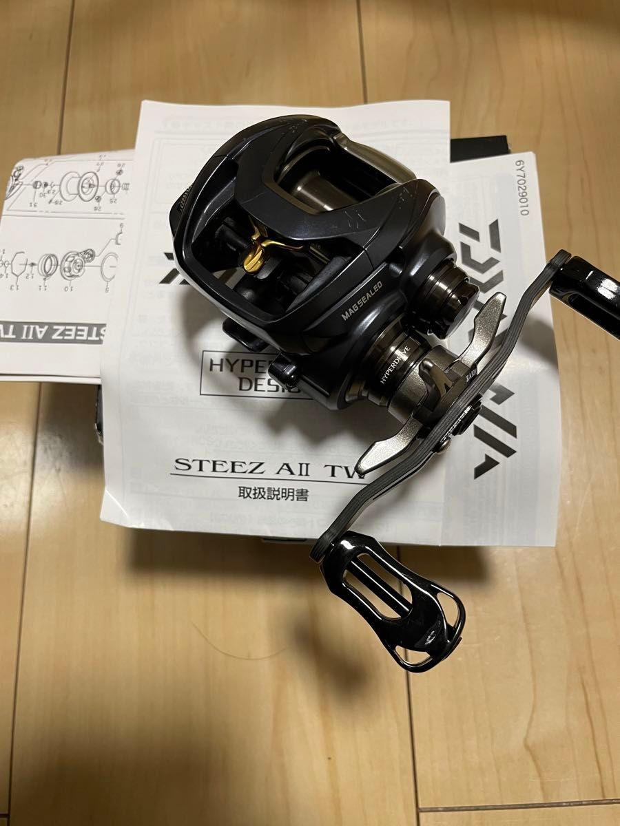 Daiwa 23 STEEZ A II TW 1000HL Left Baitcasting Reel Bass Fishing