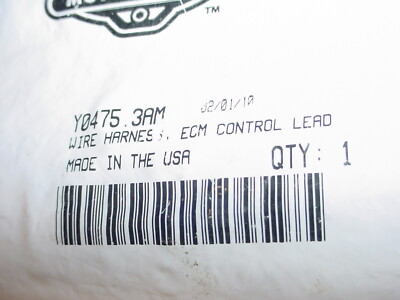 Buell  Control Lead Wire Harness Y0475.3AM