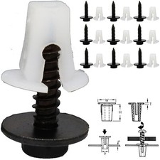 Tornillos de tuerca de expansión de ojal exterior universal para parachoques forro de cuerpo clips de inserción
